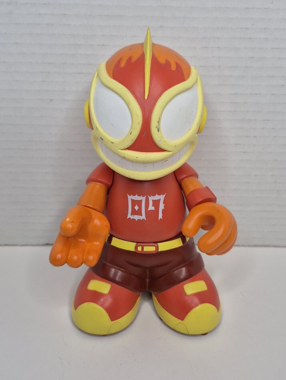 Kidrobot Mascot 3 El Robo Loco 07 Vintage 2004 Limited Edition 333 Used As Is